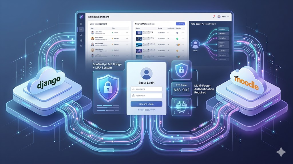 EduMeUp LMS Bridge + MFA System preview
