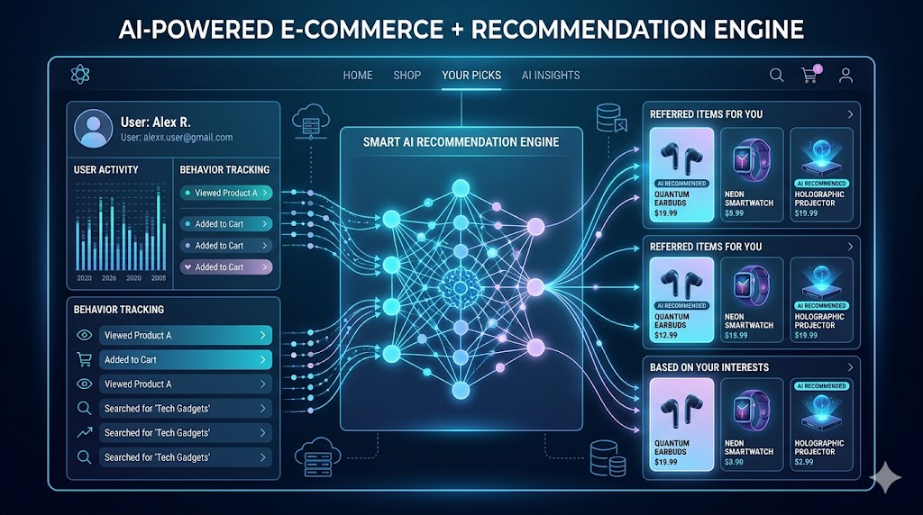 AI-Powered E-Commerce + Recommendation Engine preview